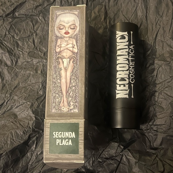 Necromancy Cosmetica Segunda Plaga Vegan Handcrafted Lipstick Imported (BNIB) - Picture 2 of 10